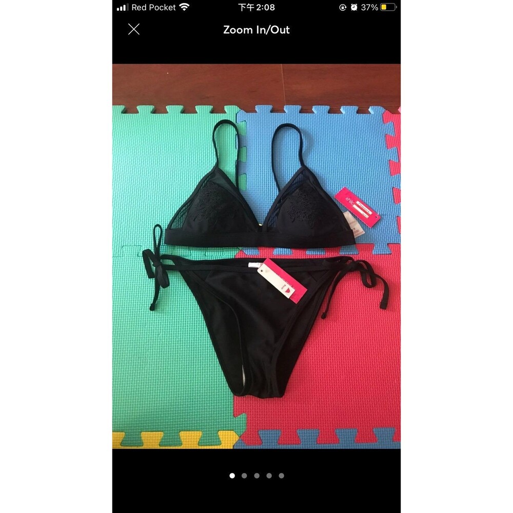 Women's Mesh Triangle Bikini set